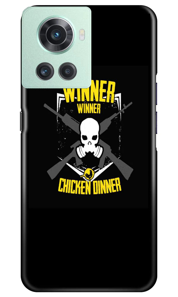 Winner Winner Chicken Dinner Mobile Back Case for OnePlus 10R 5G (Design - 147) Winner Winner Chicken Dinner Case for OnePlus 10R 5G (Design - 147)