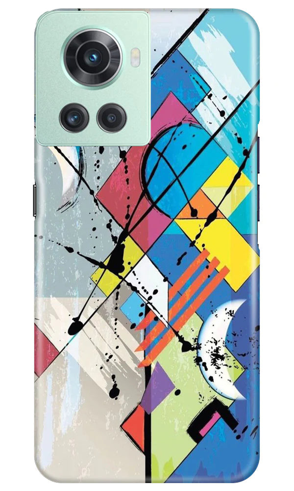 Modern Art Mobile Back Case for OnePlus 10R 5G (Design - 204) Modern Art Case for OnePlus 10R 5G (Design No. 204)
