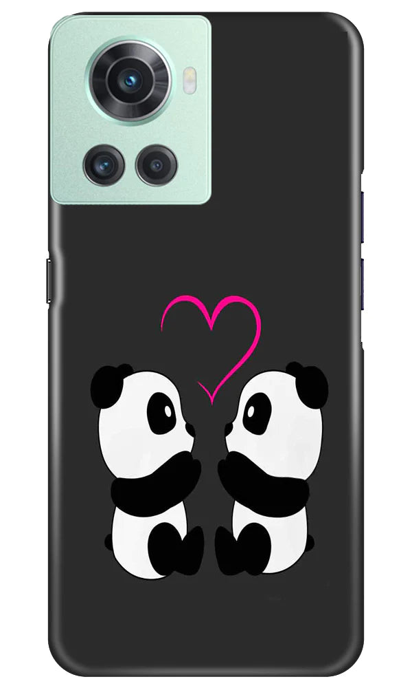 Panda Love Mobile Back Case for OnePlus 10R 5G (Design - 355) Panda Love Mobile Back Case for OnePlus 10R 5G (Design - 355)