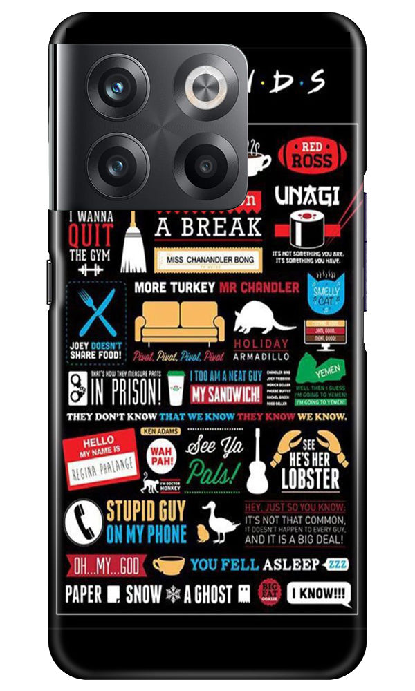 Friends Mobile Back Case for OnePlus 10T 5G (Design - 145) Friends Case for OnePlus 10T 5G (Design - 145)