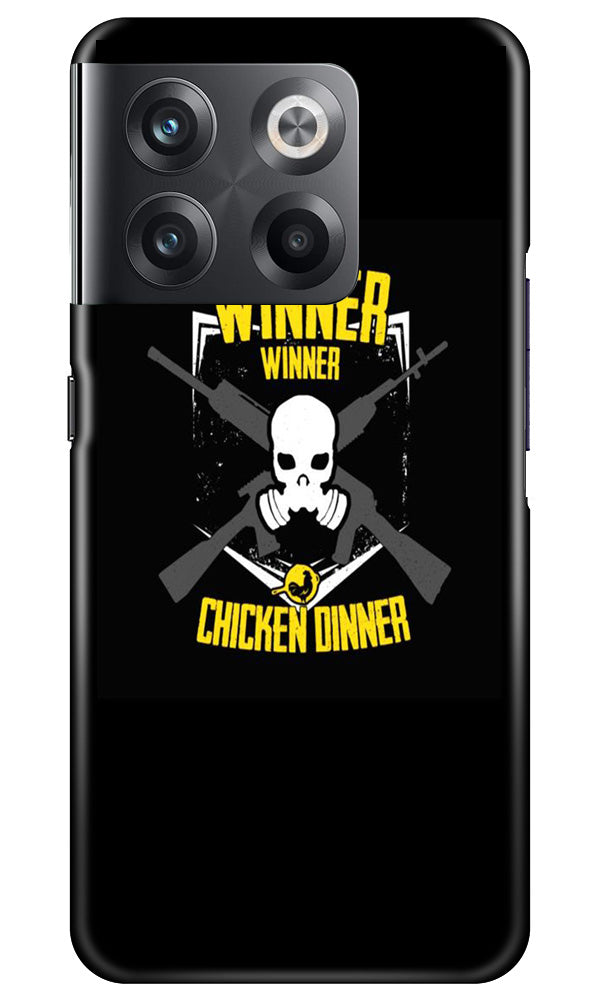 Winner Winner Chicken Dinner Mobile Back Case for OnePlus 10T 5G (Design - 147) Winner Winner Chicken Dinner Case for OnePlus 10T 5G (Design - 147)