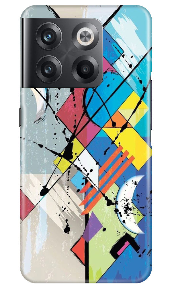 Modern Art Mobile Back Case for OnePlus 10T 5G (Design - 204) Modern Art Case for OnePlus 10T 5G (Design No. 204)