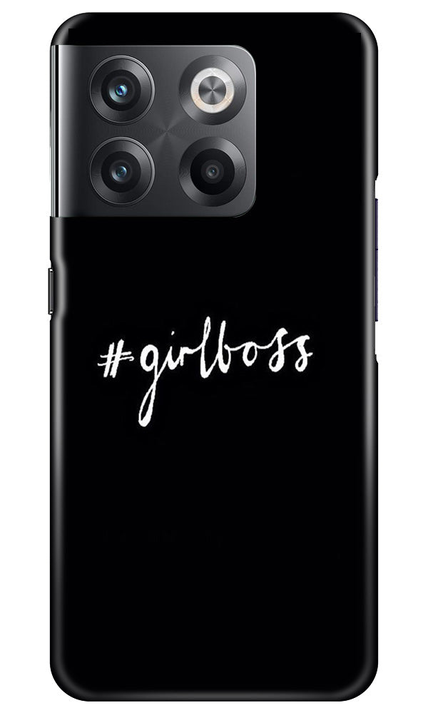 #GirlBoss Mobile Back Case for OnePlus 10T 5G (Design - 235) #GirlBoss Case for OnePlus 10T 5G (Design No. 235)