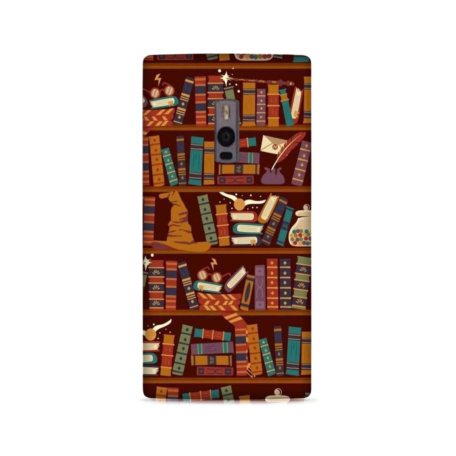 Book Shelf Mobile Back Case for OnePlus 2 (Design - 390) Book Shelf Mobile Back Case for OnePlus 2 (Design - 390)