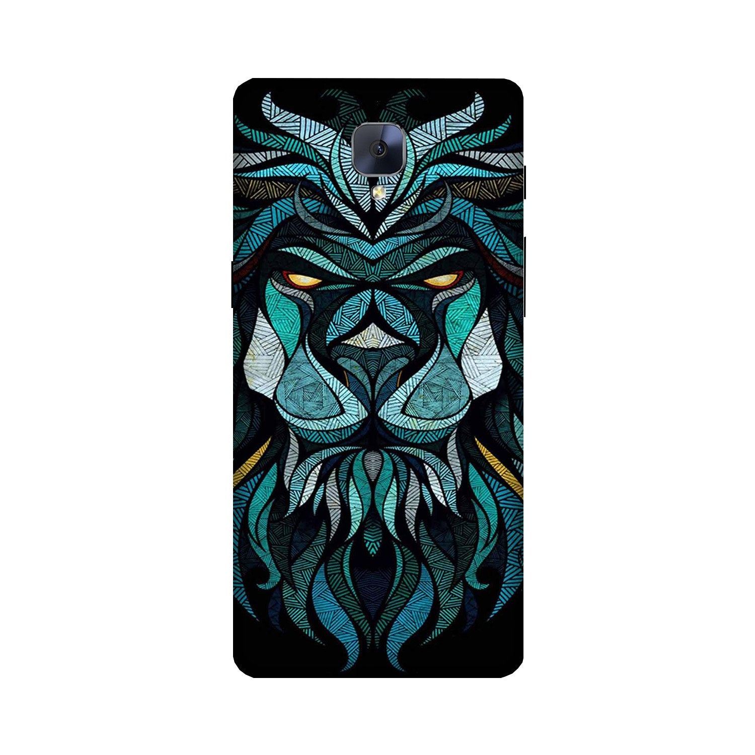 Lion Mobile Back Case for OnePlus 3 / 3T (Design - 314) Lion Mobile Back Case for OnePlus 3 / 3T (Design - 314)