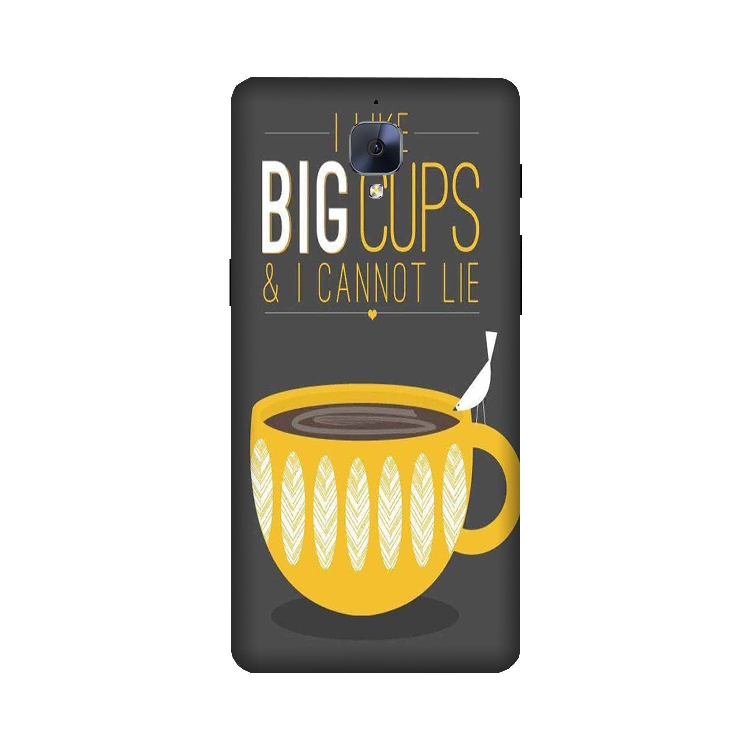 Big Cups Coffee Mobile Back Case for OnePlus 3 / 3T (Design - 352) Big Cups Coffee Mobile Back Case for OnePlus 3 / 3T (Design - 352)