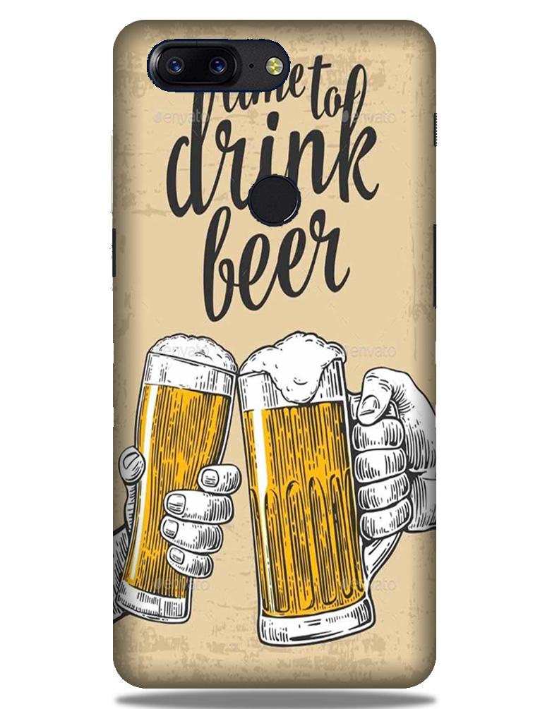 Drink Beer Mobile Back Case for OnePlus 5T (Design - 328) Drink Beer Mobile Back Case for OnePlus 5T (Design - 328)