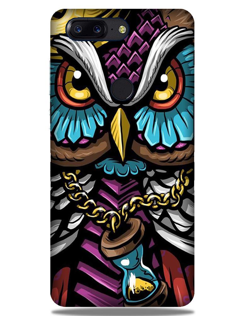 Owl Mobile Back Case for OnePlus 5T (Design - 359) Owl Mobile Back Case for OnePlus 5T (Design - 359)