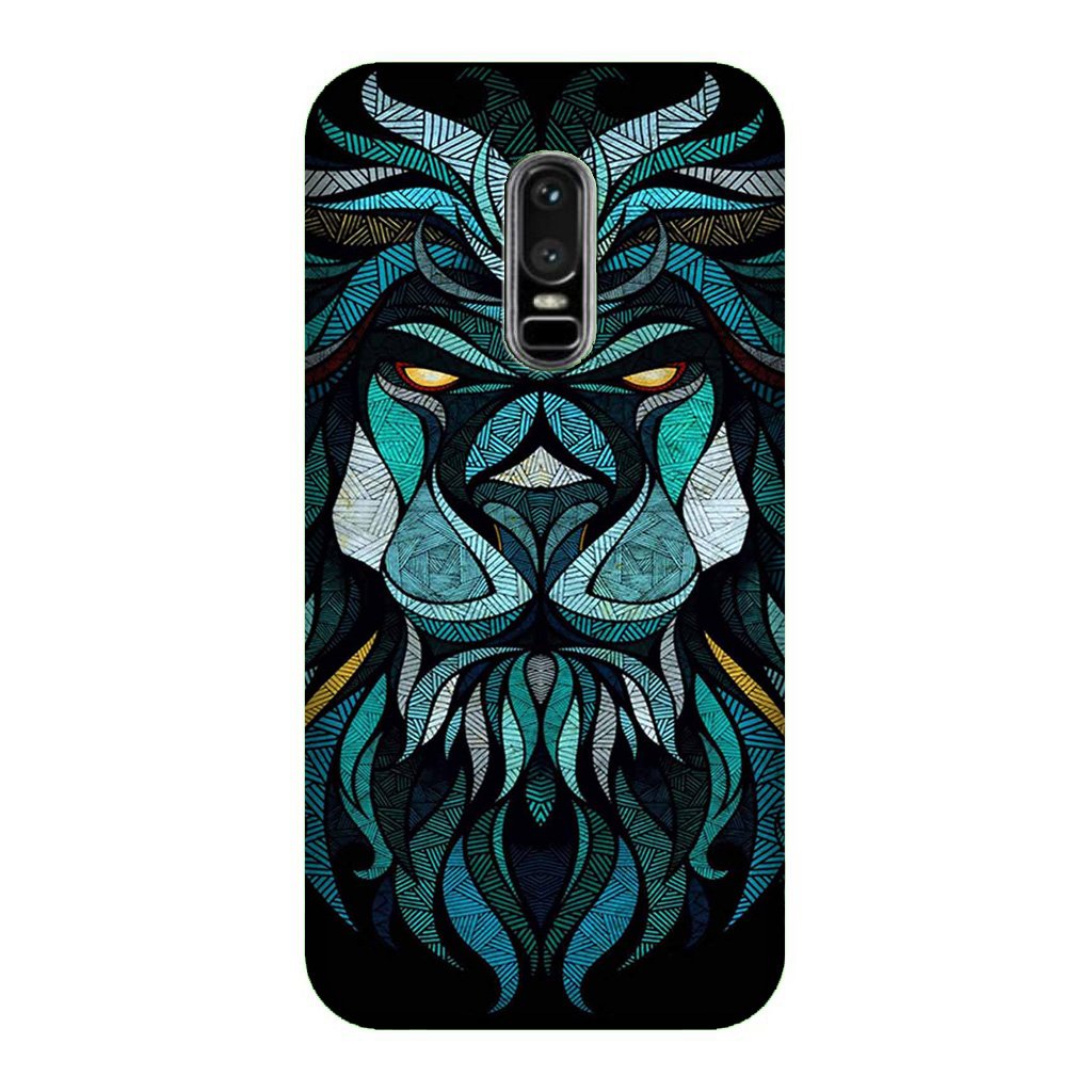 Lion Mobile Back Case for OnePlus 6 (Design - 314) Lion Mobile Back Case for OnePlus 6 (Design - 314)