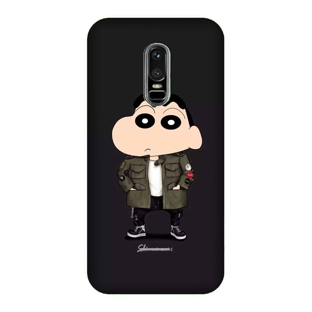 Shin Chan Mobile Back Case for OnePlus 6 (Design - 391) Shin Chan Mobile Back Case for OnePlus 6 (Design - 391)