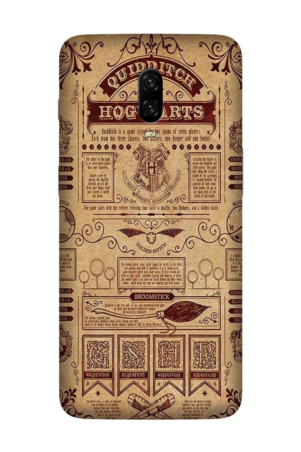 Hogwarts Mobile Back Case for OnePlus 6T (Design - 304) Hogwarts Mobile Back Case for OnePlus 6T (Design - 304)