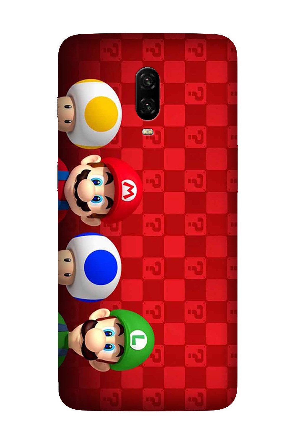 Mario Mobile Back Case for OnePlus 6T (Design - 337) Mario Mobile Back Case for OnePlus 6T (Design - 337)
