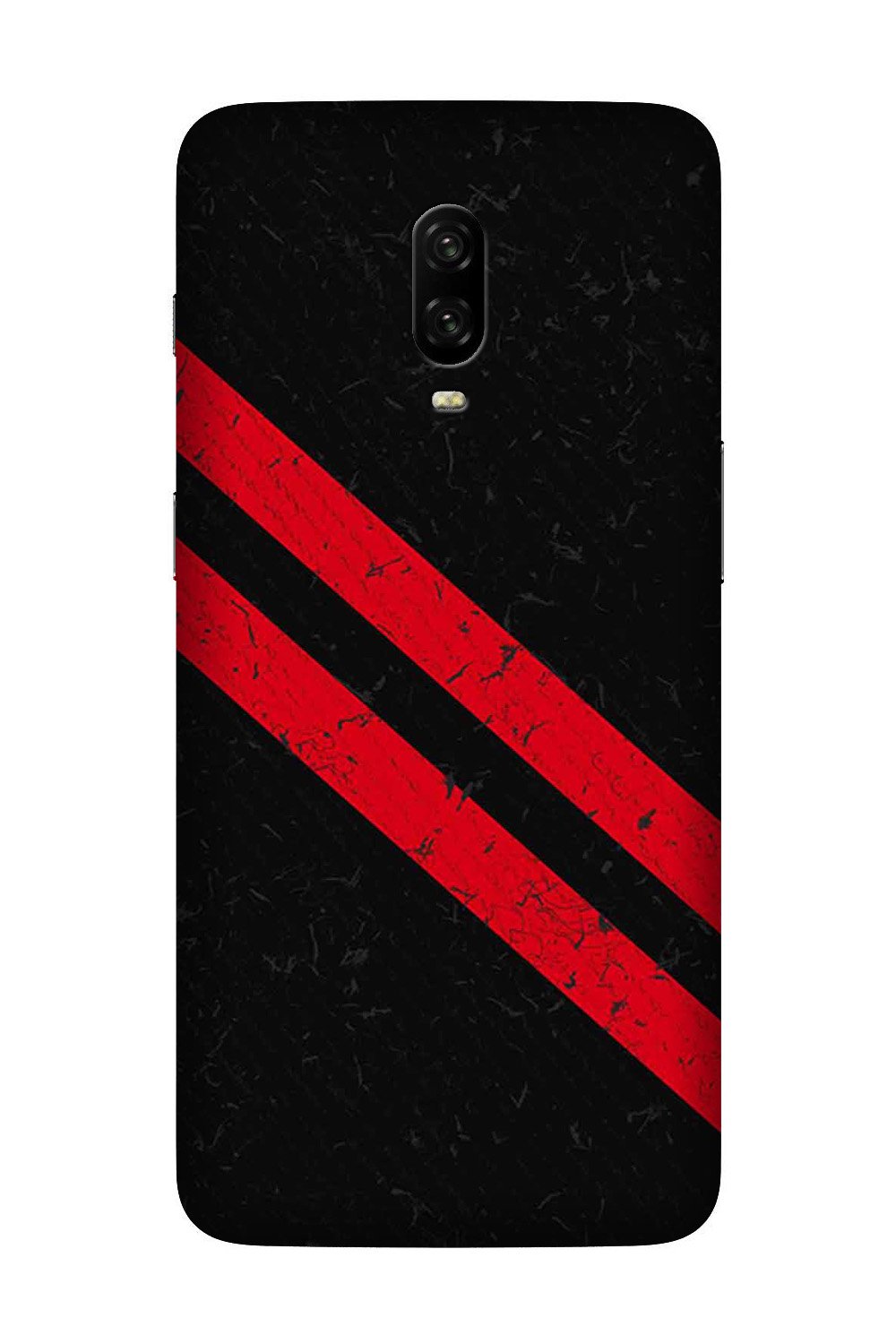 Black Red Pattern Mobile Back Case for OnePlus 6T (Design - 373) Black Red Pattern Mobile Back Case for OnePlus 6T (Design - 373)