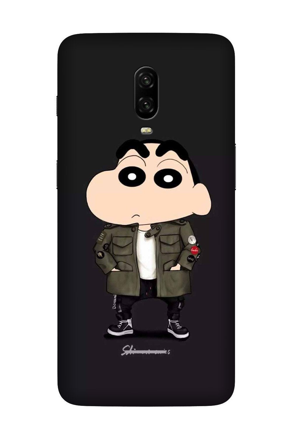 Shin Chan Mobile Back Case for OnePlus 6T (Design - 391) Shin Chan Mobile Back Case for OnePlus 6T (Design - 391)