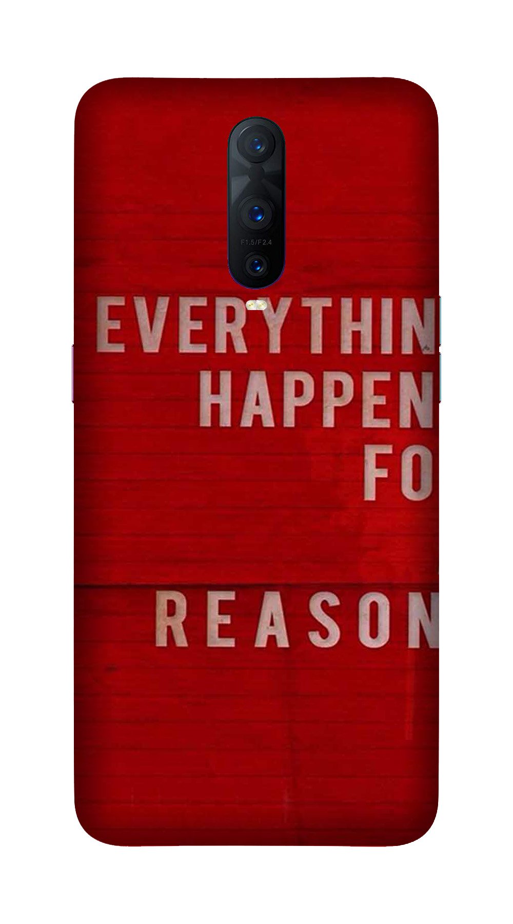 Everything Happens Reason Mobile Back Case for OnePlus 7 Pro (Design - 378) Everything Happens Reason Mobile Back Case for OnePlus 7 Pro (Design - 378)