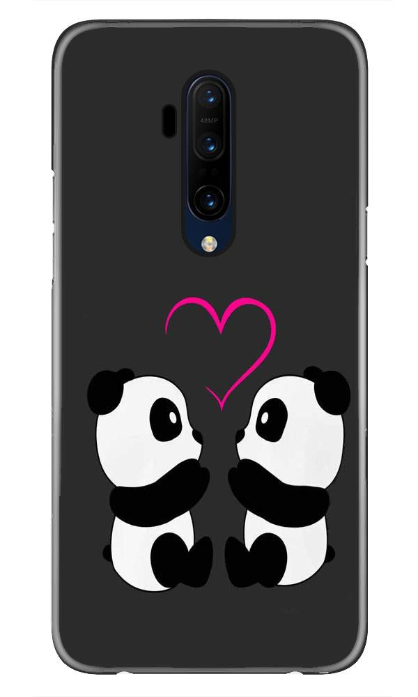Panda Love Mobile Back Case for OnePlus 7T Pro (Design - 398) Panda Love Mobile Back Case for OnePlus 7T Pro (Design - 398)