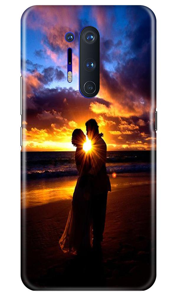 Couple Sea shore Mobile Back Case for OnePlus 8 Pro (Design - 13) Couple Sea shore Case for OnePlus 8 Pro