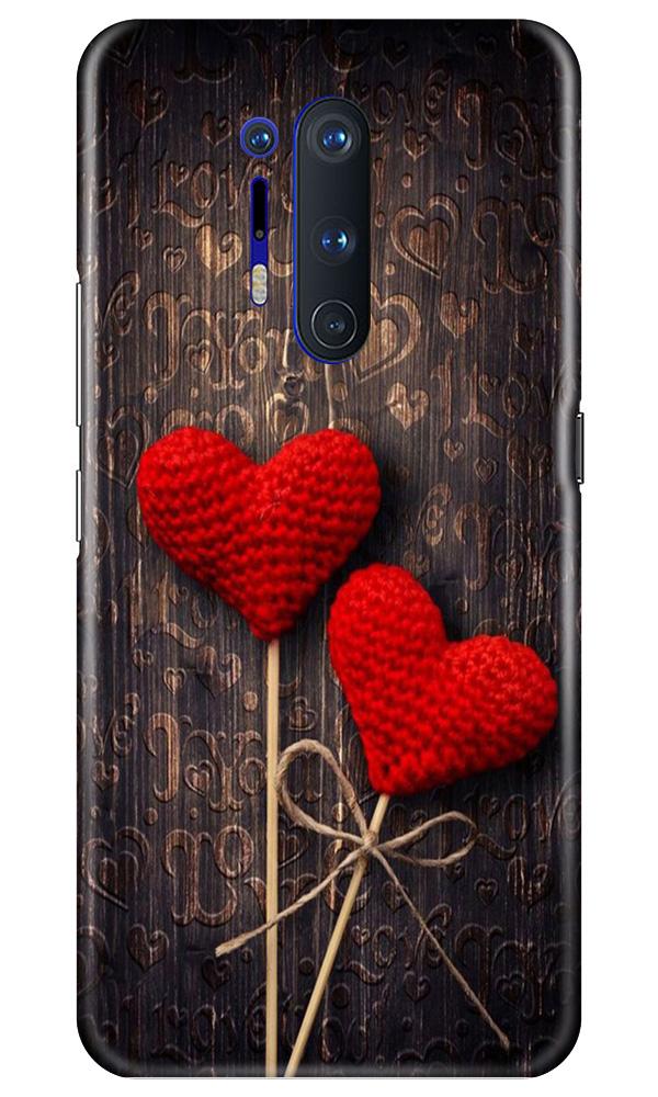 Red Hearts Mobile Back Case for OnePlus 8 Pro (Design - 80) Red Hearts Case for OnePlus 8 Pro