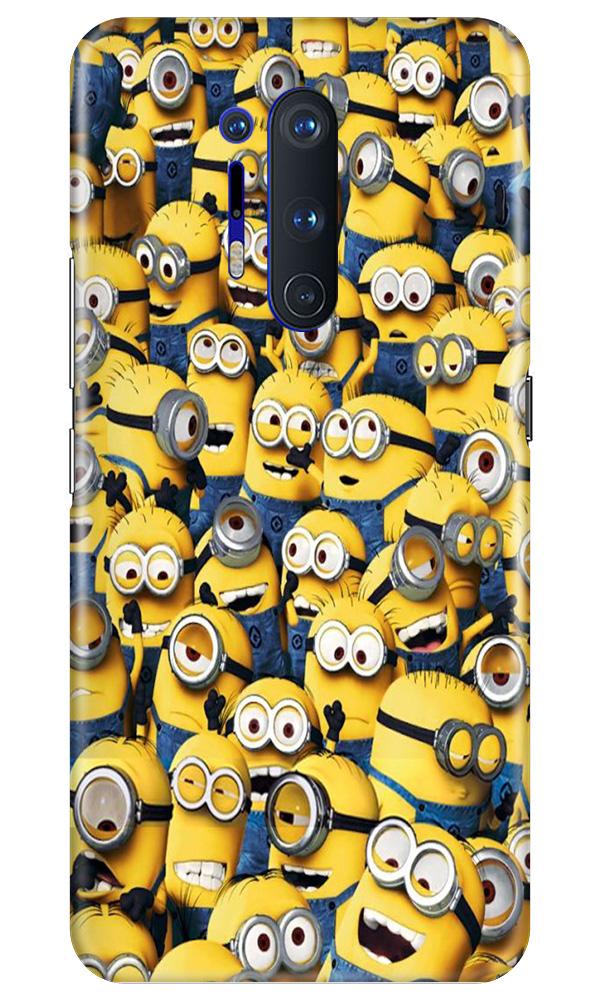 Minions Mobile Back Case for OnePlus 8 Pro (Design - 126) Minions Case for OnePlus 8 Pro (Design - 126)