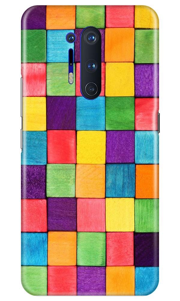 Colorful Square Mobile Back Case for OnePlus 8 Pro (Design - 218) Colorful Square Case for OnePlus 8 Pro (Design No. 218)