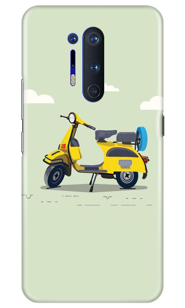 Vintage Scooter Mobile Back Case for OnePlus 8 Pro (Design - 260) Vintage Scooter Case for OnePlus 8 Pro (Design No. 260)