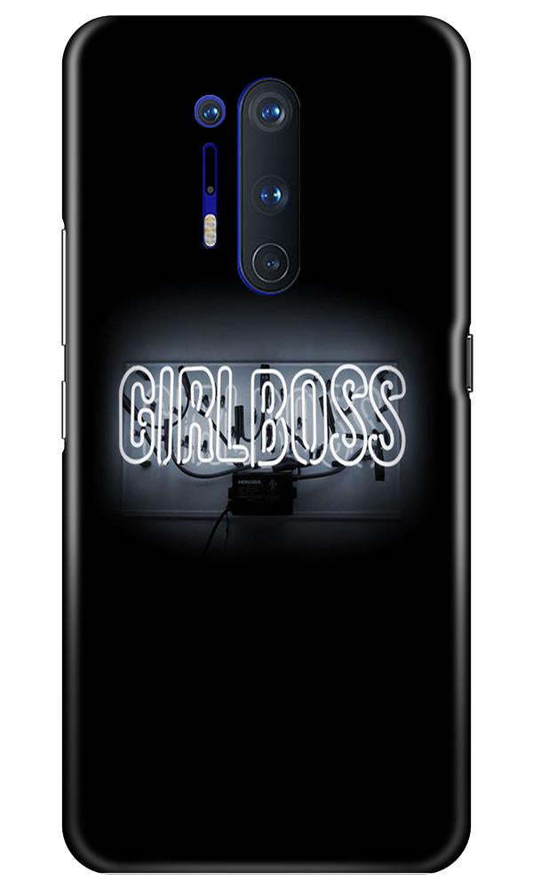 Girl Boss Black Mobile Back Case for OnePlus 8 Pro (Design - 268) Girl Boss Black Case for OnePlus 8 Pro (Design No. 268)