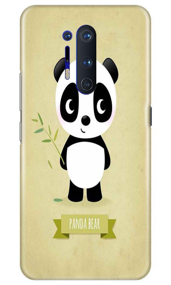 Panda Bear Mobile Back Case for OnePlus 8 Pro (Design - 317) Panda Bear Mobile Back Case for OnePlus 8 Pro (Design - 317)