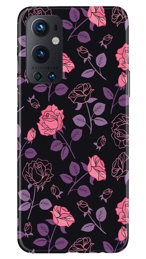 Rose Pattern Mobile Back Case for OnePlus 9 Pro (Design - 2) Rose Pattern Case for OnePlus 9 Pro