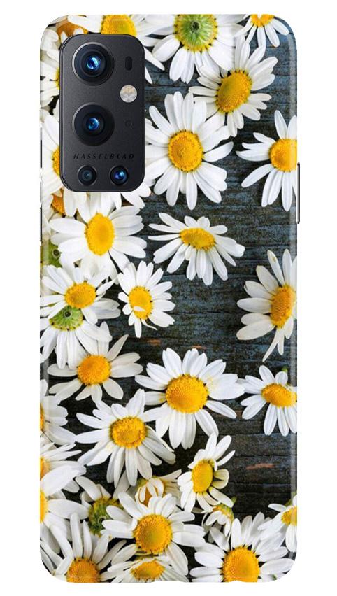 White flowers2 Mobile Back Case for OnePlus 9 Pro (Design - 62) White flowers2 Case for OnePlus 9 Pro