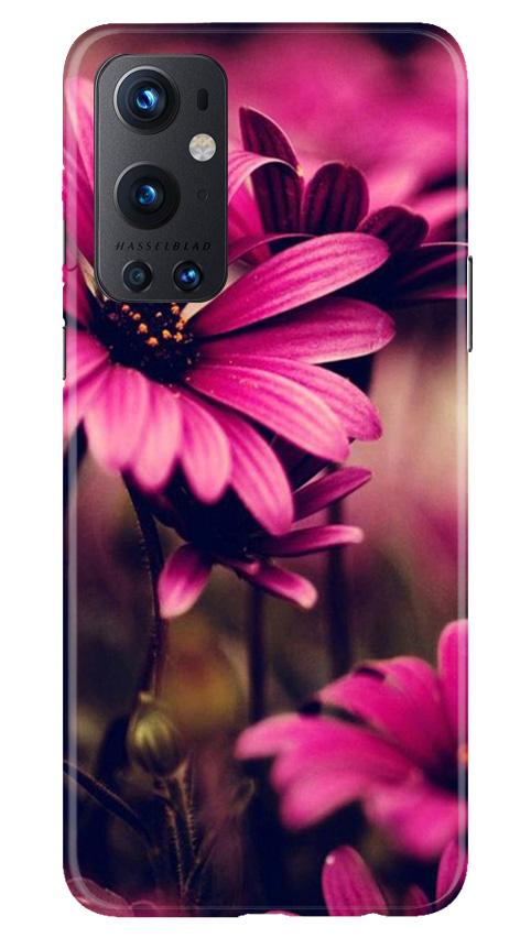 Purple Daisy Mobile Back Case for OnePlus 9 Pro (Design - 65) Purple Daisy Case for OnePlus 9 Pro
