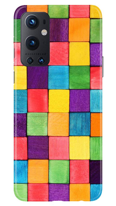 Colorful Square Mobile Back Case for OnePlus 9 Pro (Design - 218) Colorful Square Case for OnePlus 9 Pro (Design No. 218)