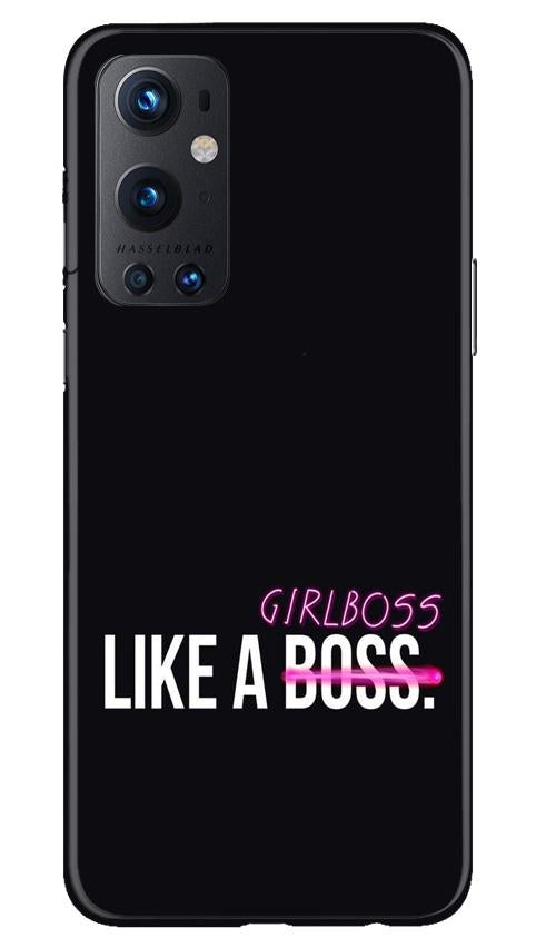 Like a Girl Boss Mobile Back Case for OnePlus 9 Pro (Design - 265) Like a Girl Boss Case for OnePlus 9 Pro (Design No. 265)