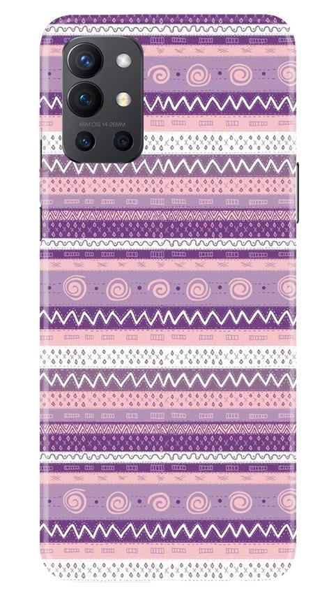 Zigzag line pattern3 Mobile Back Case for OnePlus 9R (Design - 11) Zigzag line pattern3 Case for OnePlus 9R