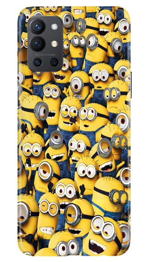 Minions Mobile Back Case for OnePlus 9R (Design - 126) Minions Case for OnePlus 9R (Design - 126)