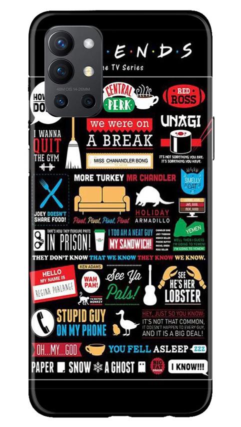 Friends Mobile Back Case for OnePlus 9R (Design - 145) Friends Case for OnePlus 9R (Design - 145)