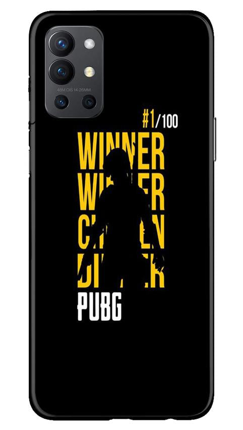 Pubg Winner Winner Mobile Back Case for OnePlus 9R (Design - 177) Pubg Winner Winner Case for OnePlus 9R (Design - 177)