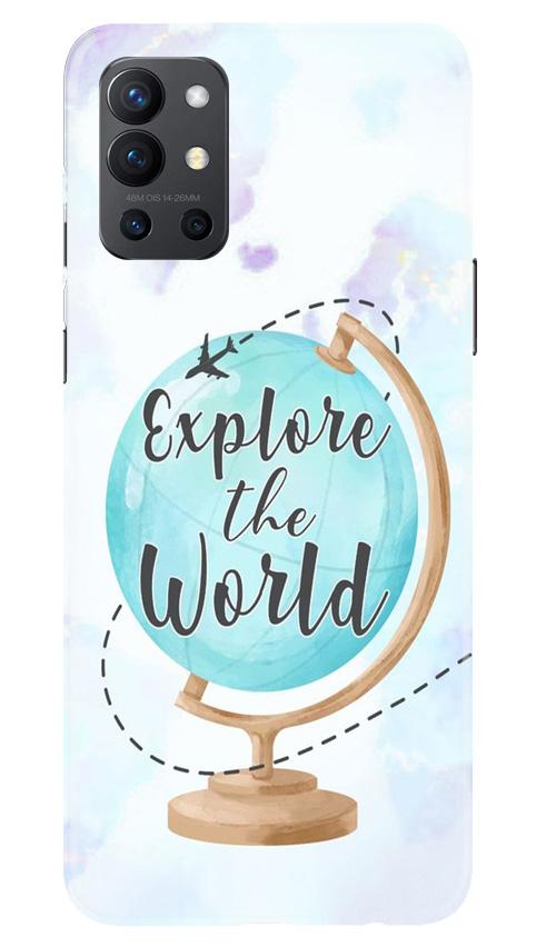 Explore the World Mobile Back Case for OnePlus 9R (Design - 207) Explore the World Case for OnePlus 9R (Design No. 207)