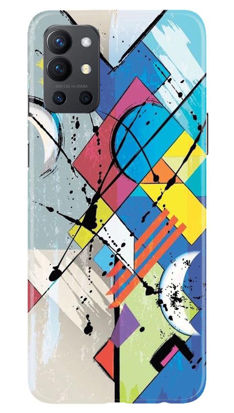 Modern Art Mobile Back Case for OnePlus 9R (Design - 235) Modern Art Case for OnePlus 9R (Design No. 235)