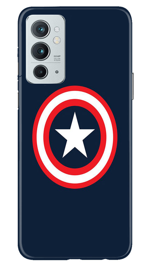 Captain America Mobile Back Case for OnePlus 9RT 5G (Design - 42) Captain America Case for OnePlus 9RT 5G