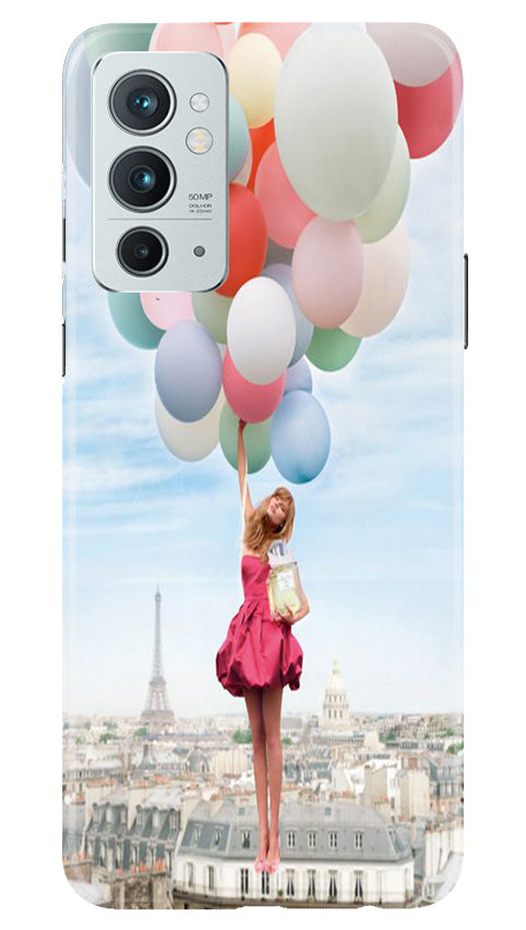 Girl with Baloon Mobile Back Case for OnePlus 9RT 5G (Design - 84) Girl with Baloon Case for OnePlus 9RT 5G