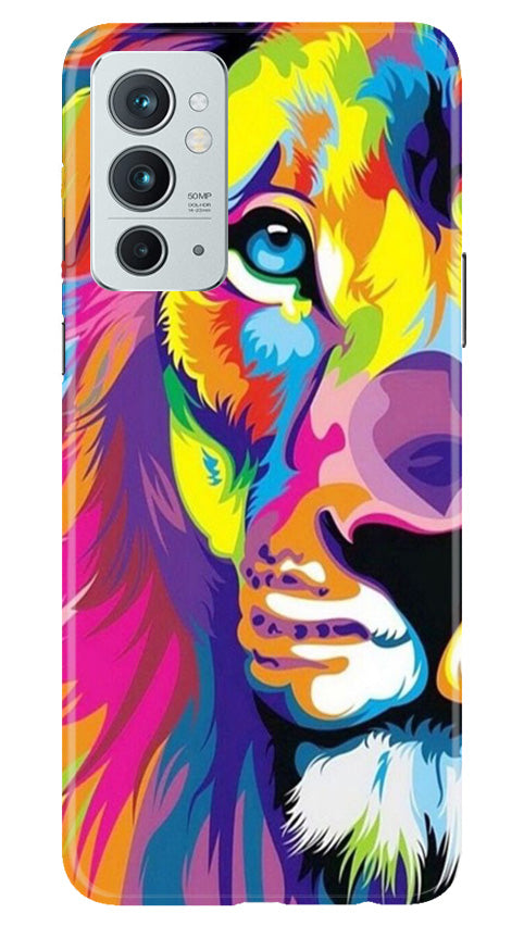 Colorful Lion Mobile Back Case for OnePlus 9RT 5G (Design - 110) Colorful Lion Case for OnePlus 9RT 5G (Design - 110)