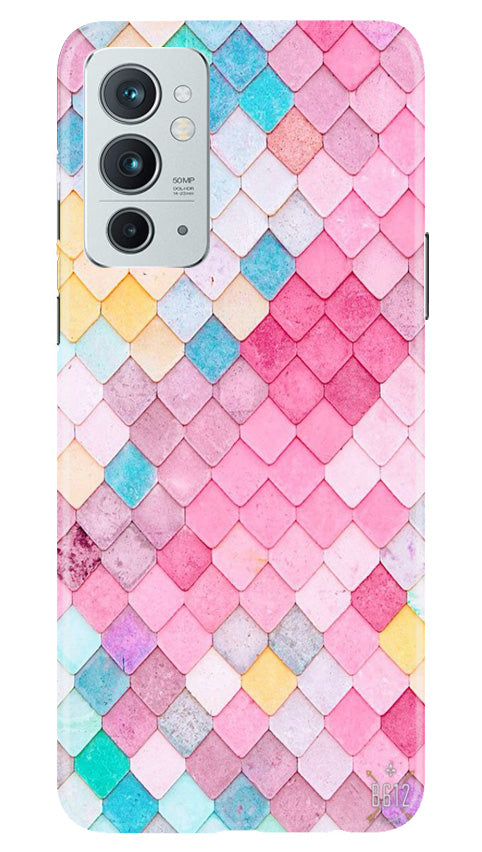 Pink Pattern Mobile Back Case for OnePlus 9RT 5G (Design - 184) Pink Pattern Case for OnePlus 9RT 5G (Design No. 184)