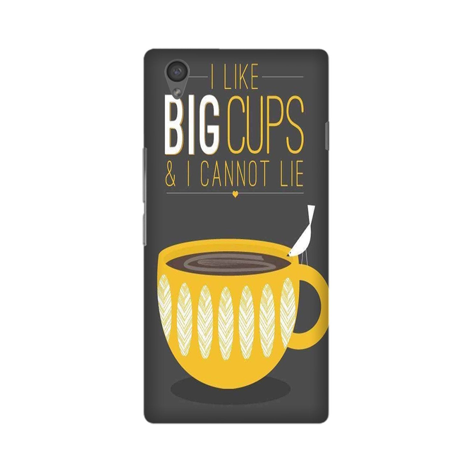 Big Cups Coffee Mobile Back Case for OnePlus X  (Design - 352)