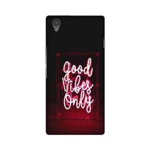 Good Vibes Only Mobile Back Case for OnePlus X  (Design - 354)