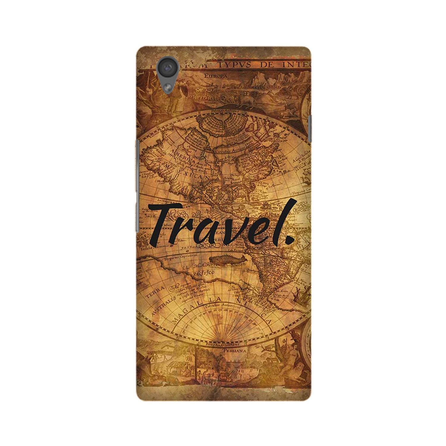 Travel Mobile Back Case for OnePlus X  (Design - 375)