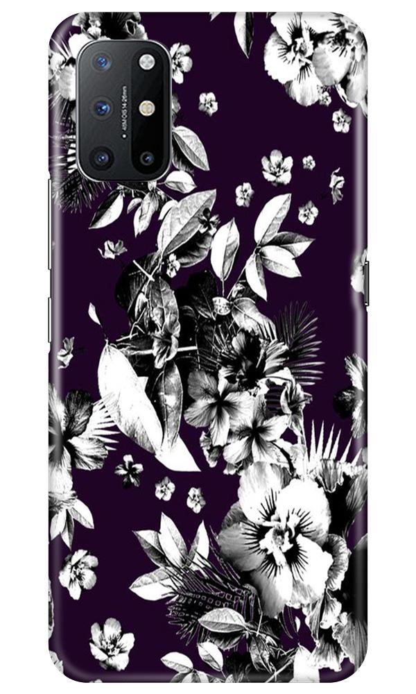 white flowers Mobile Back Case for OnePlus 8T (Design - 7) white flowers Case for OnePlus 8T