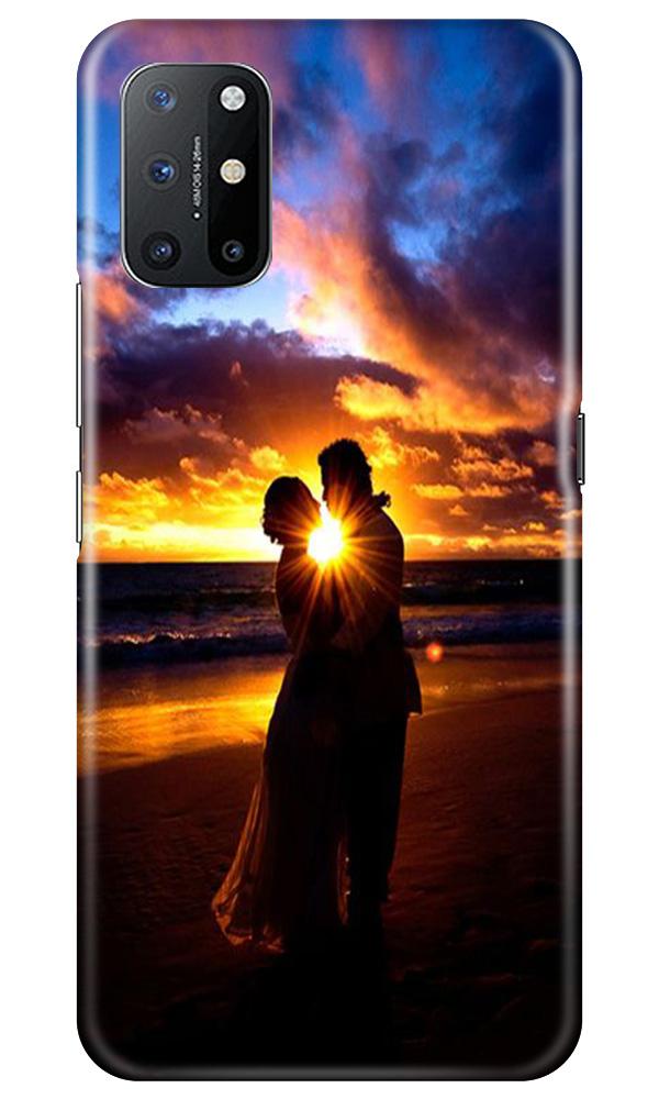 Couple Sea shore Mobile Back Case for OnePlus 8T (Design - 13) Couple Sea shore Case for OnePlus 8T