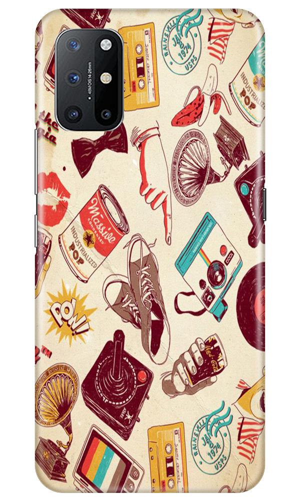 Vintage Mobile Back Case for OnePlus 8T (Design - 35) Vintage Case for OnePlus 8T