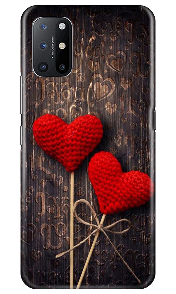 Red Hearts Mobile Back Case for OnePlus 8T (Design - 80) Red Hearts Case for OnePlus 8T