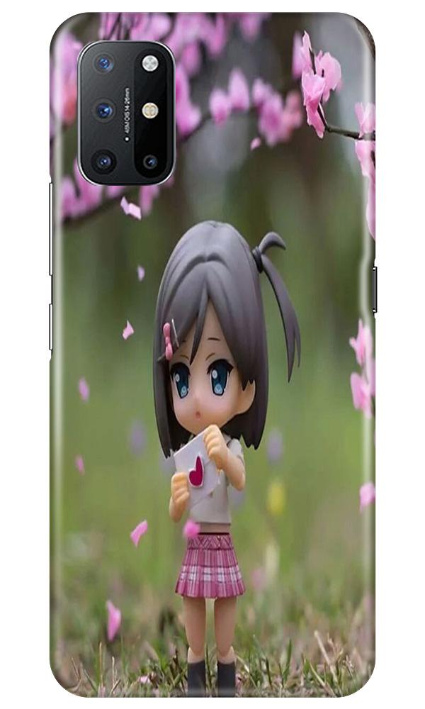 Cute Girl Mobile Back Case for OnePlus 8T (Design - 92) Cute Girl Case for OnePlus 8T